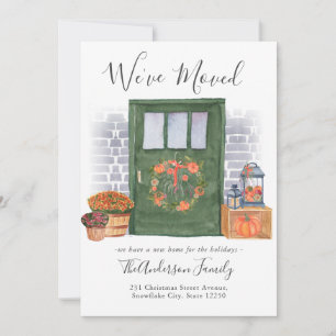 フェスティバル引っ越しましたパンプキンドアホリデームービング 案内状