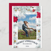 フェスティバル応援メリークリスマスホリデーカード シーズンカード (正面/裏面)