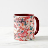 フェスティバル応援：あなたの完璧なクリスマス マグカップ (正面右)