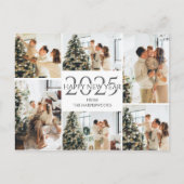 フェスティバル応援 | エレガントHappy New Year 6 Photo シーズンポストカード (正面)