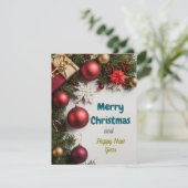 フェスティバル応援：クリスマスと新年の挨拶 シーズンカード (スタンド正面)