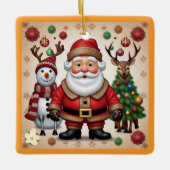 「フェスティバル応援」 セラミックオーナメント (正面)