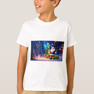 フェスティバル応援：メリークリスマスお祝いTシャツ Tシャツ