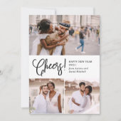 フェスティバル応援 |写真数々の新年おめでとう シーズンカード (正面)