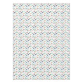 フェスティバル恐竜のクリスマスパターン テーブルクロス (正面)