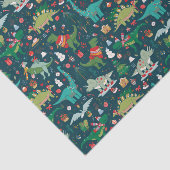 フェスティバル恐竜のクリスマスパターン 薄葉紙 (詳細)