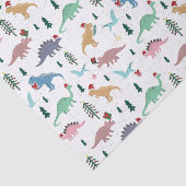 フェスティバル恐竜のクリスマスパターン 薄葉紙 (詳細)