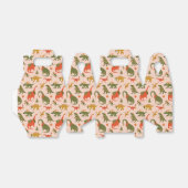 フェスティバル恐竜クリスマスツリーホリデーパターン フェイバーボックス (折り畳みなし)