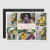 フェスティバル愛、平和、喜び | 6つのフォトコラージュ (正面/裏面)