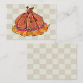 フェスティバル感謝祭プレイスカード プレイスカード (正面/裏面)