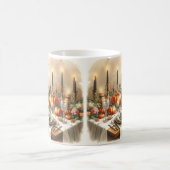 フェスティバル感謝祭ホリデーディナーマグ コーヒーマグカップ (中央)