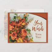 フェスティバル感謝祭 ポストカード (正面/裏面)