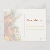 フェスティバル感謝祭 ポストカード (裏面)