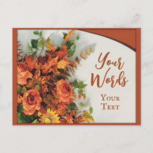 フェスティバル感謝祭 ポストカード (正面)