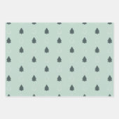 フェスティバル抽象芸術クリスマスセット3 ラッピングペーパーシート (正面)