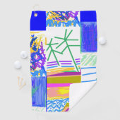 フェスティバル抽象芸術 ゴルフタオル (インサイチュ)