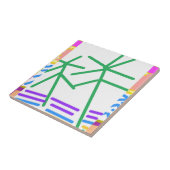 フェスティバル抽象芸術 タイル (側面)