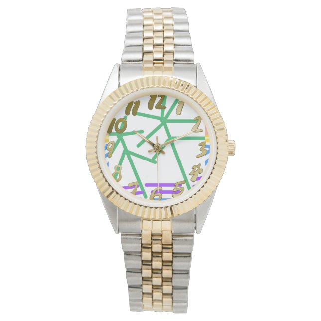 フェスティバル抽象芸術 腕時計 (正面)