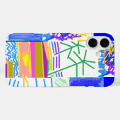 フェスティバル抽象芸術 Case-Mate iPhoneケース (裏面 (横))
