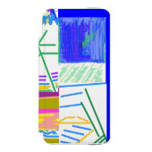フェスティバル抽象芸術 INCIPIO iPhoneウォレットケース (フォリオ 正面)