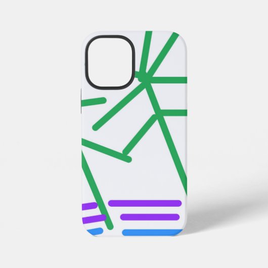 フェスティバル抽象芸術 iPhoneケース (裏面)