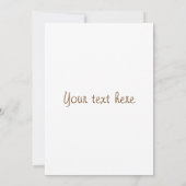 フェスティバル招待 招待状 (裏面)