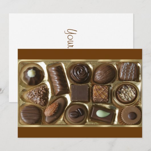 フェスティバル招待 招待状 (正面/裏面)