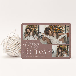 フェスティバル挨拶 |ハッピーホリデー3写真 シーズンカード