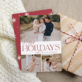 フェスティバル挨拶 |ハッピーホリデー3写真 シーズンカード