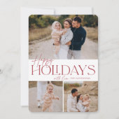 フェスティバル挨拶 |ハッピーホリデー3写真 シーズンカード (正面)