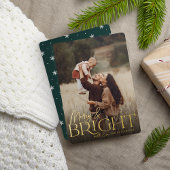 フェスティバル挨拶 |明メリーるい縦写真 箔シーズンカード