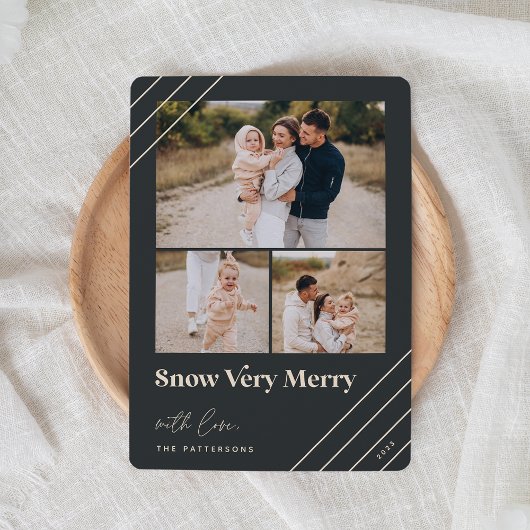 フェスティバル挨拶 | Snow Very メリー 3枚の写真 シーズンカード