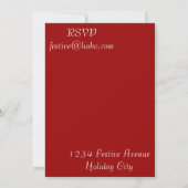 フェスティバル放射 招待状 (裏面)