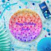 フェスティバル数々のカラーカスタムパーティープレート ペーパープレート (パーティー)