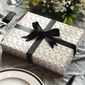 フェスティバル数々の色のスタークリスマス ラッピングペーパー