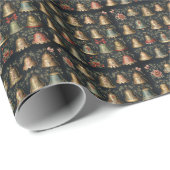 フェスティバル数々の色クリスマスベル ラッピングペーパー (ロールコーナー)