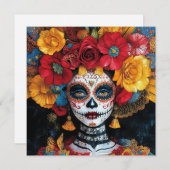 フェスティバル文化の死の日 招待状 (正面/裏面)