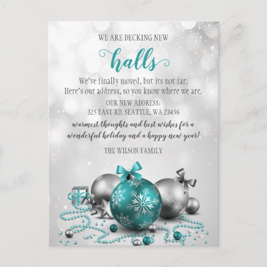 フェスティバル新しいホールをデッキに移動アナウンス ポストカード (正面)