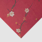 フェスティバル新年の天皇赤さくらんぼの花 薄葉紙 (詳細)