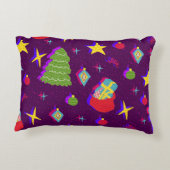 フェスティバル新年クリスマスパターン アクセントクッション (裏面)