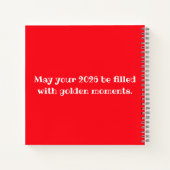 フェスティバル新年2026休日 ノートブック (裏面)