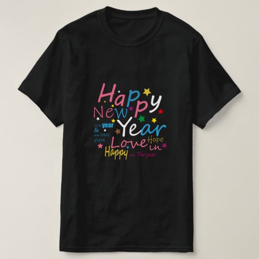 フェスティバル新年 Tシャツ (デザイン正面)