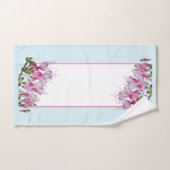 'フェスティバル明るい赤紫色'バスルームのタオルのセット バスタオルセット (ハンドタオル)