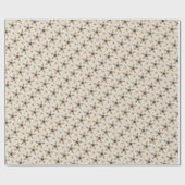 フェスティバル星パターン紙 ラッピングペーパー (フラット)