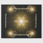 フェスティバル星包み紙 ラッピングペーパー (フラット)