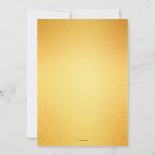 フェスティバル時計新年のイブパーティの招待状 招待状 (裏面)