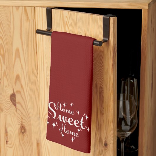 フェスティバル書道とスターズホームスイートホーム キッチンタオル (三つ折り)