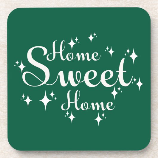 フェスティバル書道とスターズホームスイートホーム コースター (正面)