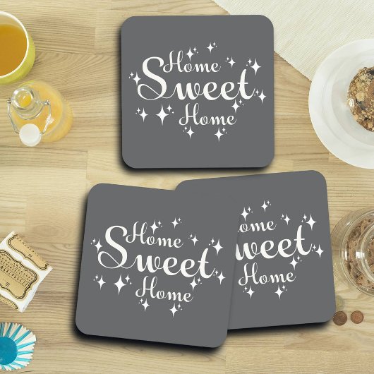 フェスティバル書道とスターズホームスイートホーム コースター