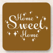 フェスティバル書道とスターズホームスイートホーム コースター (正面)